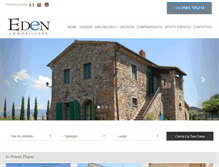 Tablet Screenshot of edenimmobiliare.com